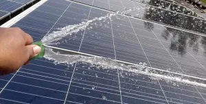 vand fra din haveslange kan ødelægge dine solceller